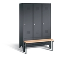 C+P Garderobenschrank Classic, H1850xB1200xT500mm