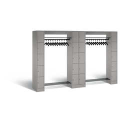 C+P Offene Garderobe Serie 8070, H1950xB2840xT480mm