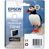 EPSON® Tintenpatrone, T3240, C13T32404010, original, Glanzoptimierer, 14 ml