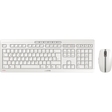CHERRY Tastatur-Maus-Set Stream JD-8500DE hellgrau