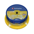Verbatim DVD+RW 4x/43489 Inh. 25 Stk