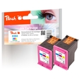 Peach Doppelpack Druckköpfe color kompatibel zu HP No. 304 col, N9K05AE