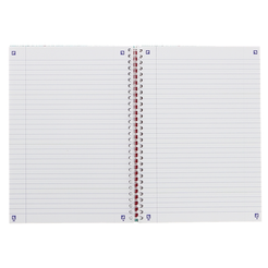 OXFORD ForMe Floral Hardcover Spiralbuch B5, 60 Blatt, 90g/m² , liniert 7 mm, SCRIBZEE-APP