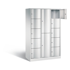 C+P Kombi-Schließfachschrank Resisto, H1950xB1148xT540mm
