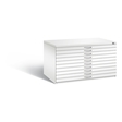 C+P Flachablageschrank Serie 7100_7200, H760xB1350xT960mm
