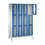 CP CLASSIC Fächerschrank, Fachhöhe 510 mm, mit Füßen, 12 Fächer, Breite 1190 mm Tür enzianblau