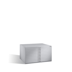 C+P Flachablageschrank Serie 7100_7200, H760xB1350xT960mm