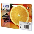 EPSON® Tintenp. im Multip. T33574010 33 XL sw, sw ph, cy, mag, gelb