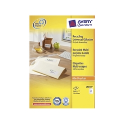Avery Zweckform Recycling Universal-Etiketten