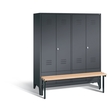C+P Garderobenschrank Classic, H1850xB1590xT500mm
