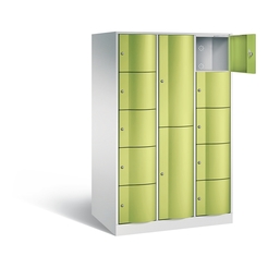 C+P Kombi-Schließfachschrank Resisto, H1950xB1148xT740mm