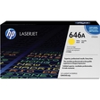HP Toner, CF032A, original, gelb, 12.500 Seiten
