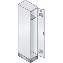 Garderobenschr. 7035/50101800x420x500mm