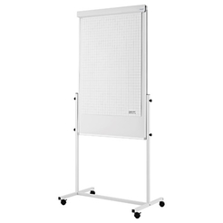 magnetoplan® Universal-Board - Tafelformat 750 x 1200 mm - Whiteboard / Filz blau