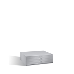 C+P Flachablageschrank Serie 7100_7200, H420xB1350xT960mm