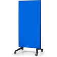 Legamaster mobile Glasboard blau, Boardgröße 90x175 cm