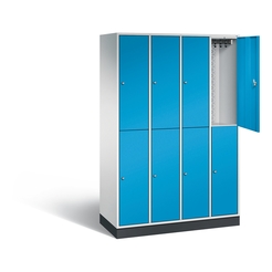 C+P Spind doppelstöckig Intro, H1950xB1220xT490mm