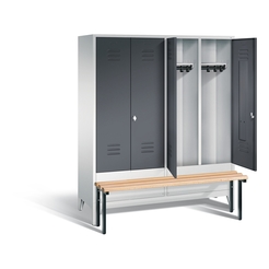 C+P Garderobenschrank Classic, H1850xB1590xT500mm