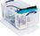 Really Useful Box® Aufbewahrungsbox 64 Liter/ 64C, B440xH310xT710mm, transp