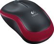 Logitech Wireless Maus M185/910-002240 schwarz rot
