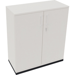 Flügeltürenschrank 3OH B1000xT442xH1133 an/Weiß