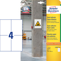 Avery Zweckform Stark haftende Papier-Etiketten