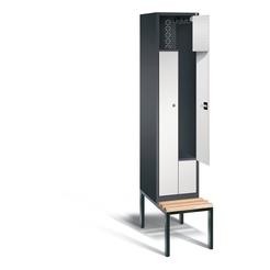 C+P Z-Garderobenschrank Classic, H2090xB420xT510mm