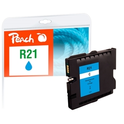 Peach Tintenpatrone cyan kompatibel zu Ricoh GC21C