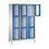 CP CLASSIC Fächerschrank, Fachhöhe 510 mm, mit Füßen, 9 Fächer, Breite 1200 mm Tür enzianblau