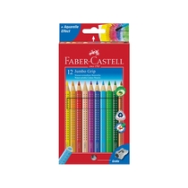 Faber-Castell 12er Etui Farbstifte JUMBO GRIP