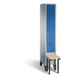 C+P Garderobenschrank Classic, H1850xB320xT500mm