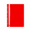 ELBA Schnellhefter A4 mit 11-fach Lochung, aus PP, für ca. 225 DIN A4-Blätter, rot