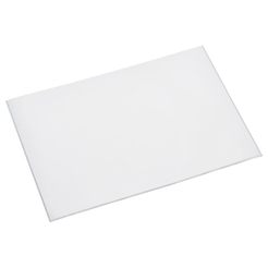 2 x Magnettasche, Oberfläche mit Magnetgummi vollflächig, A4 quer, weiß