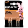 Batterie Plus AAA, 4er-Pack