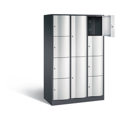 C+P Kombi-Schließfachschrank Resisto, H1950xB1148xT540mm