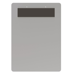 MAUL Schreibplatte Aluminium mit Magnetband und Bügelklemme