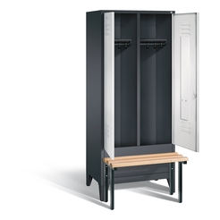 C+P Garderobenschrank Classic, H1850xB810xT500mm