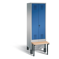 C+P Schwarz-Weiss-Spind Evolo, H1850xB610xT815mm