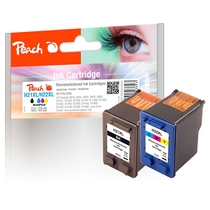 Peach Spar Pack Tintenpatronen für HP