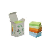 Post-it® Haftnotiz Recycling Notes Mini Tower Pastel Rainbow