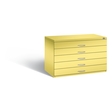 C+P Flachablageschrank Serie 7100_7200, H760xB1100xT765mm