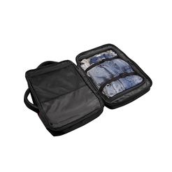 MONOLITH 2000003206 - Overnight Laptop Rucksack 15,6", Schwarz 46,5x33x20 cm