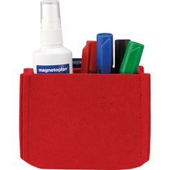 magnetoplan Stiftehalter magnetoTray big 1227706 rot