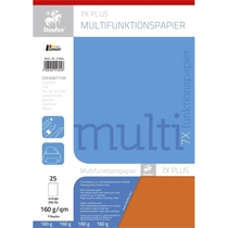 Staufen Multifunktionspapier 7X PLUS - A4, 160 g/qm, orange, 25 Blatt