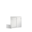 C+P Sideboard mit Schiebetüren Acurado, H1200xB1200xT400mm