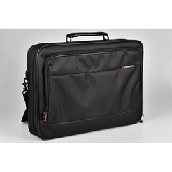 MONOLITH 2000002341 - Nylon Laptoptasche 15,6", Schwarz 41,5x33x9 cm