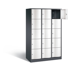 C+P Schließfachschrank Resisto, H1950xB1148xT540mm