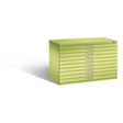 C+P Flachablageschrank Serie 7100_7200, H760xB1100xT765mm