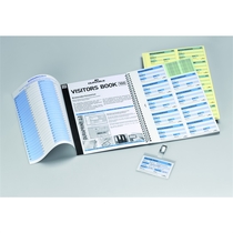 DURABLE Beschriftungsschilder für Namensschild Visitors Book 100, refill