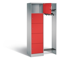 C+P Offene Garderobe Serie 8070, H1950xB960xT480mm